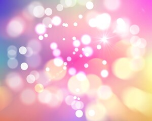 Obraz premium Colored abstract blurred light glitter background layout design can be use for background concept or festival background.Bokeh with multi colors, Festive lights bokeh background, Defocused bokeh light