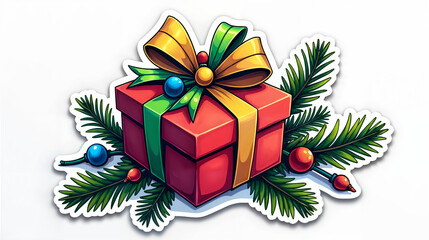Vibrant and Creative Christmas Stickers Ideal for Adding a Joyful Touch to Your Holiday Gift Wrapping
