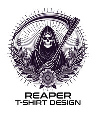 Reaper Vector T Shirt Design