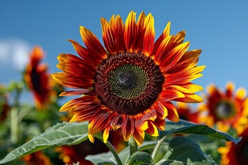 White axolotl (Ambystoma mexicanum) in side view, laying underwater facing the camera. Isolated on a white background.