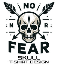 Skull Vector T Shirt Design