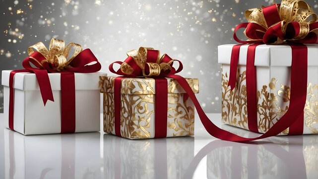 Gl&auml;nzende Geschenke, die Freude bereiten