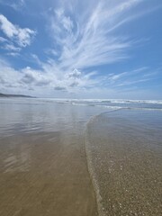 beach and sea