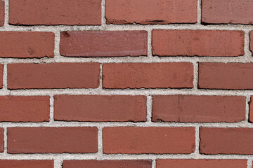 red brick wall