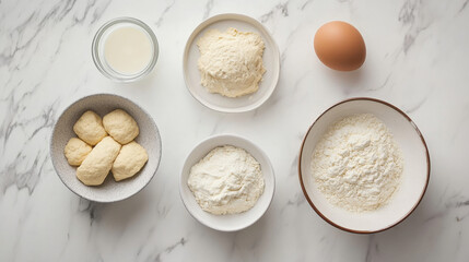  "Essential Ingredients for Crafting Perfect Pizza or Pasta Dough"