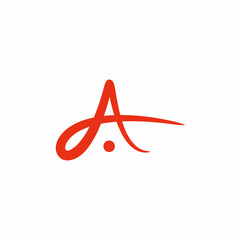 Letter A Logo Concept.