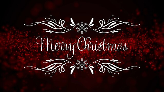 Merry Christmas Festive Title Intro