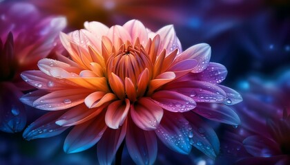 laser sharp flower photography capturing beauty in high definition generative ai