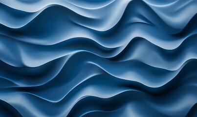 Obraz premium Blue wavy background abstract texture conceptual cover design