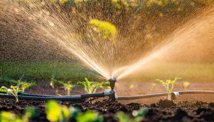 Irrigación verde riego manguero de jardín rociador 
