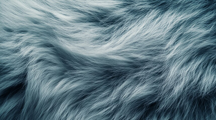 Soft, textured fur surface with shades of blue displayed in natural light