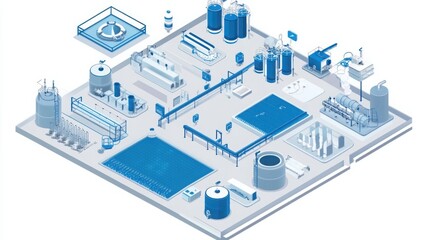 AI in wastewater treatment, monitoring chemical balance and filtration systems