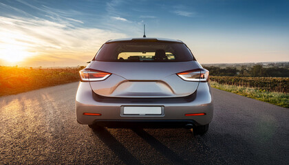 Fototapeta premium Auto en la carretera