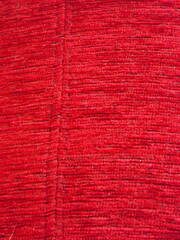 red knitted fabric texture