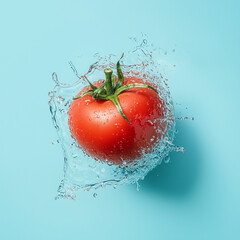 tomato in water