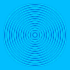 abstract background with blue and concentric circles 