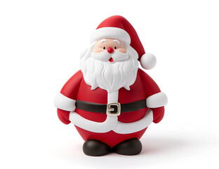 Miniature Santa Christmas Ornament