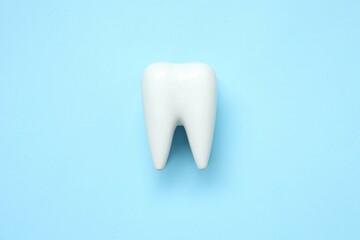 Concept of tooth treatment and dental care