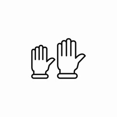 rise hands icon sign vector