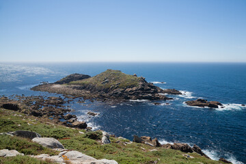 Cape Tourinan shoreline landscape, Galicia, Spain