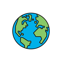 地球のイラスト