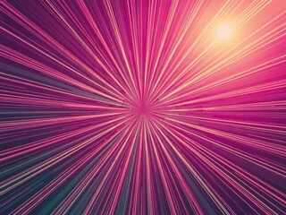 Dynamic sunburst vector background with vibrant rays spreading outwards in a radial pattern, sunburst