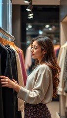 Shopping for New Outfits