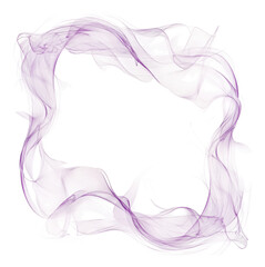 Fototapeta premium PNG Elegant swirls of purple fabric