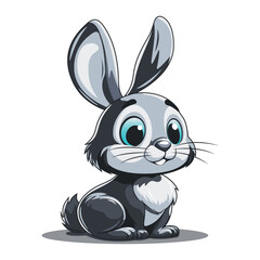 cartoon funny hare