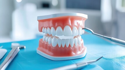 Dentist reviewing digital scan of patient’s teeth for treatment planning
