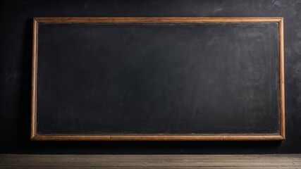 Blank black board chalkboard texture blackboard background

