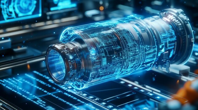 Futuristic Engine Design