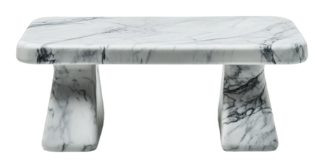 PNG Sleek marble coffee table design