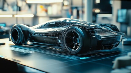 Futuristic Car Design Concept