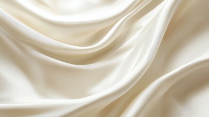 Obraz premium Silk Fabric Texture In Ivory With Delicate Pattern And White Color Scheme For Medical Clinic And Treatment Room Background