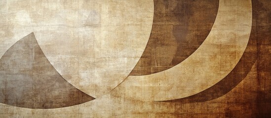 Sleek and stylish modern wall design featuring neutral tones and geometric patterns ideal for contemporary interior spaces