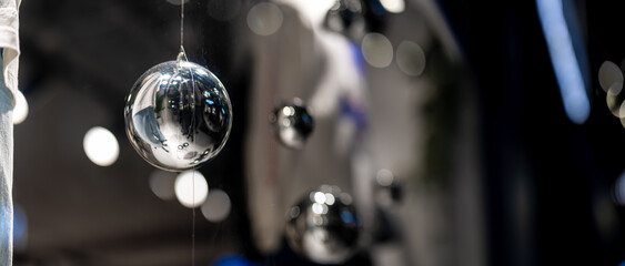 Carnaby Street, a pedestrianised shopping street in Soho in the City of Westminster, decorated for Christmas