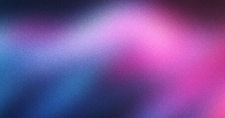 Pink blue black background with noise texture. Suitable for web header banner poster design