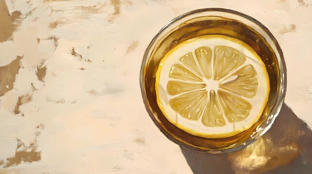 A repeating pattern of lemon wedges and bright yellow citrus zest, creating an eye-catching texture for product branding and social media graphics