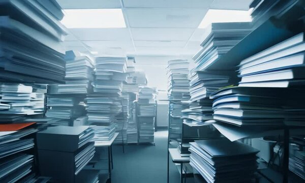 stack of books on a table