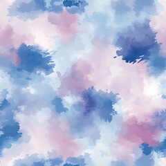 Subtle watercolor pattern blending pastel hues in a seamless design.
