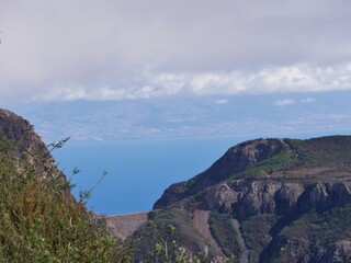 Vulkanischer Felsen auf La Gomera