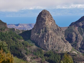 Vulkanischer Felsen auf La Gomera