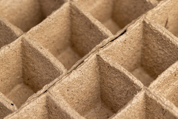 empty cardboard cups for seedlings