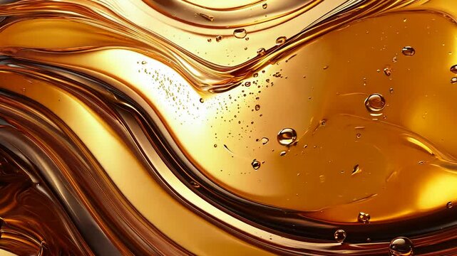 Smooth, flowing oil background