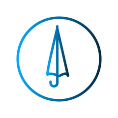 Umbrella icon template