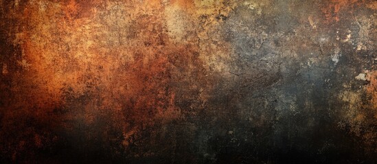 Obraz premium Grunge metallic abstract backdrop featuring a textured and rugged surface