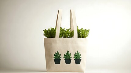 Stylish Organic Cotton Tote Bag for Sustainable Fashion