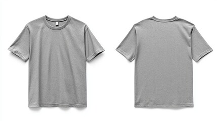 Naklejka premium Editable T-shirt Mockup Template for Fashion Designers