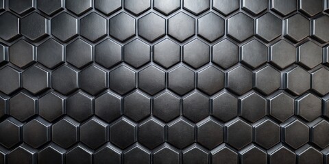 Abstract Hexagon Pattern, Black, Geometric , Pattern